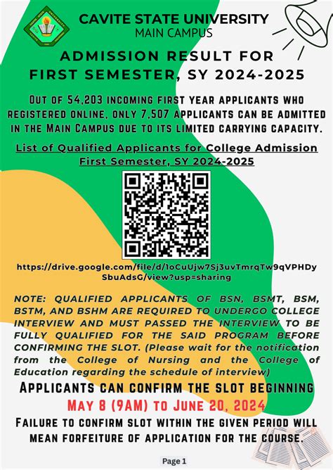 Admission for S.Y. .
